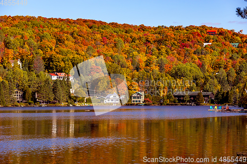 Image of Lac-Superieur, Mont-tremblant, Quebec, Canada