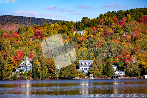 Image of Lac-Superieur, Mont-tremblant, Quebec, Canada