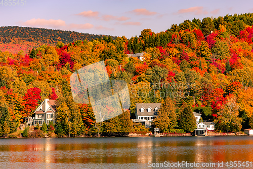 Image of Lac-Superieur, Mont-tremblant, Quebec, Canada