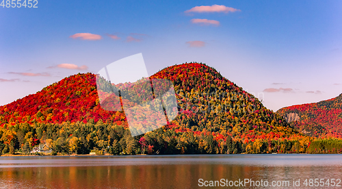 Image of Lac-Superieur, Mont-tremblant, Quebec, Canada