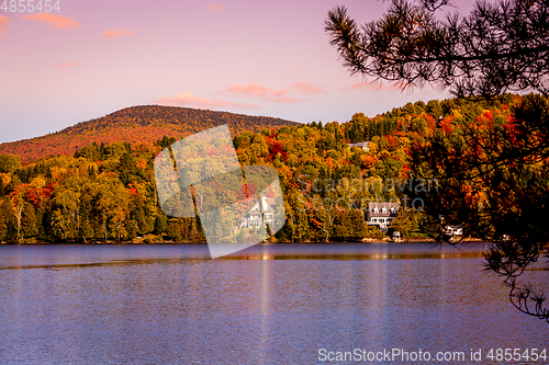 Image of Lac-Superieur, Mont-tremblant, Quebec, Canada