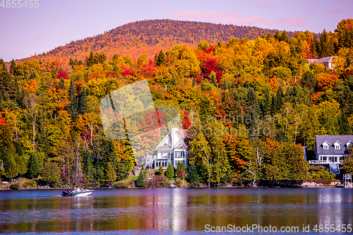 Image of Lac-Superieur, Mont-tremblant, Quebec, Canada