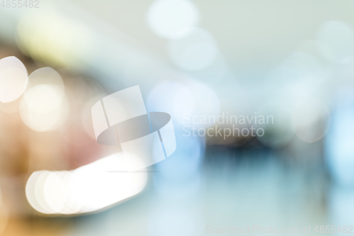 Image of Blur store with bokeh background, business background