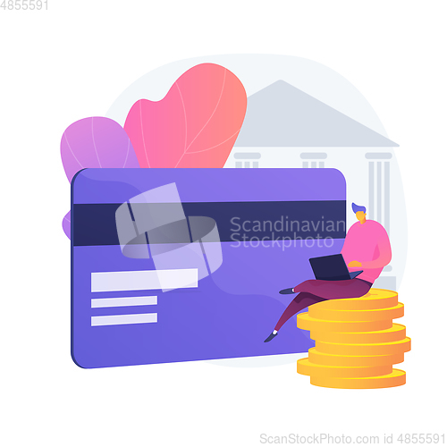Image of Credit card vector concept metaphor