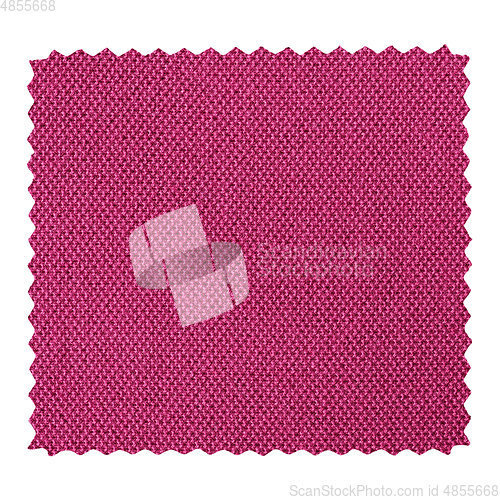 Image of Purple zigzag fabric sample