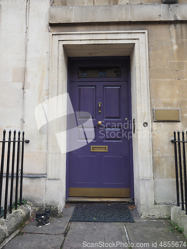 Image of Old English door
