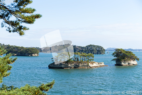 Image of Matsushima Islands in japan
