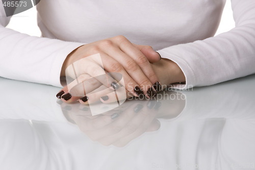 Image of Resting hands