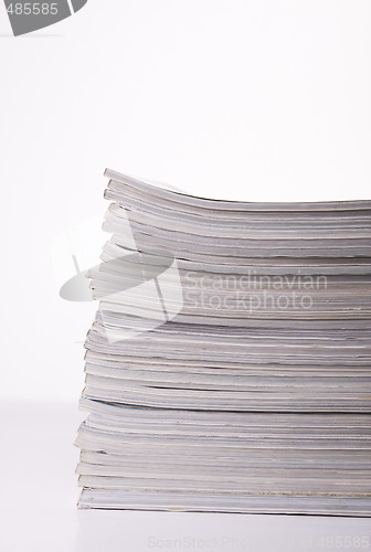 Image of stack of magazines