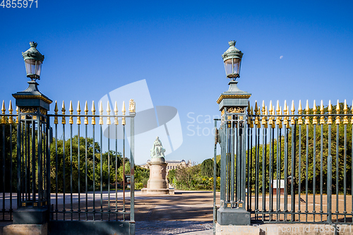 Image of Jardin des plantes Park entrance, Paris, France