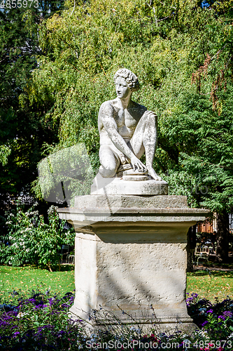 Image of Statue in Luxembourg Gardens, Paris