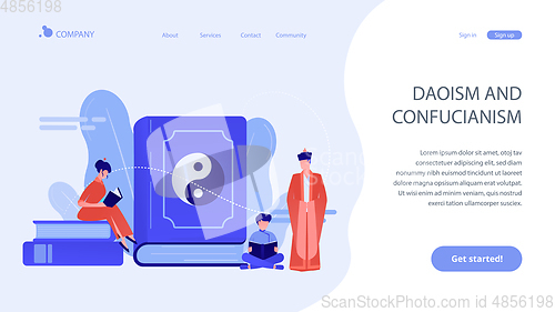 Image of Taoism concept landing page.