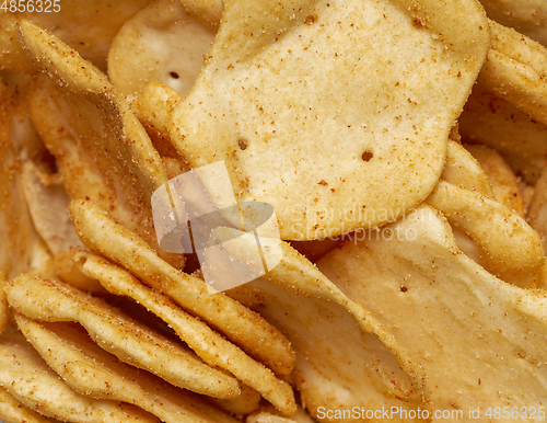 Image of salty snack closeup