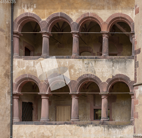 Image of historic arcades