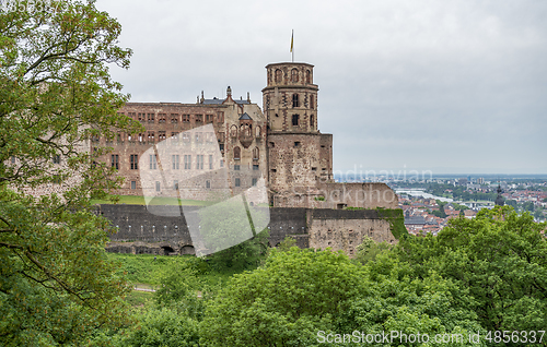 Image of Heidelberg Castle in Germany