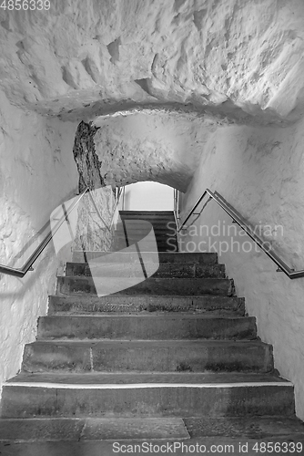 Image of passage with stairs