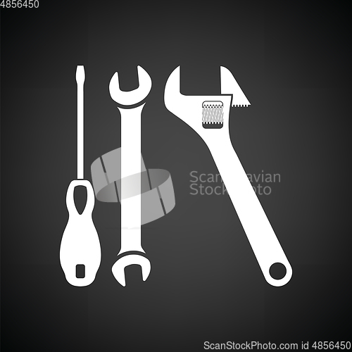 Image of Wrench and screwdriver icon