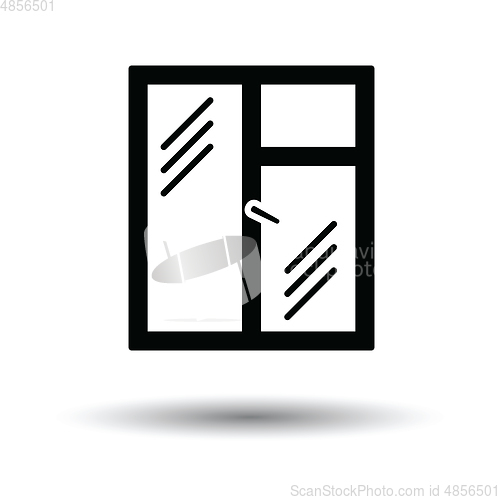 Image of Icon of closed window frame