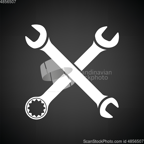 Image of Crossed wrench  icon
