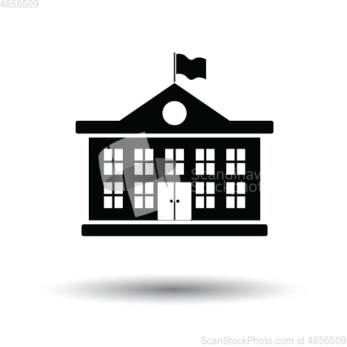 Image of School building icon