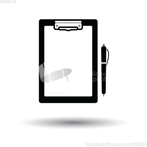 Image of Tablet and pen icon