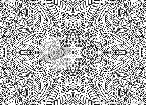 Image of Abstract concentric outline pattern
