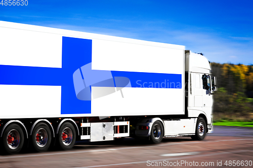 Image of Finland Semi Trailer Truck