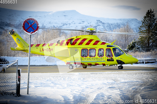 Image of Ambulance Helicopter