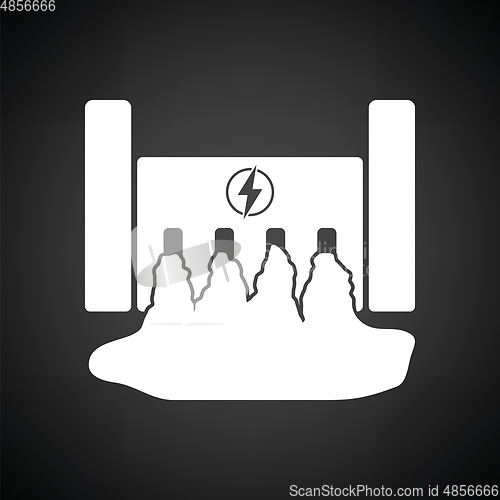 Image of Hydro power station icon