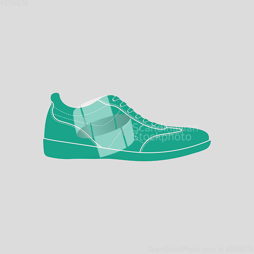 Image of Man casual shoe icon