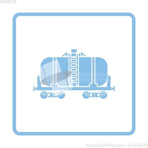 Image of Oil railway tank icon