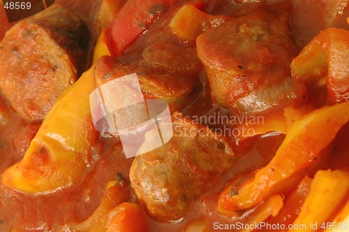 Image of sausage peppers 160