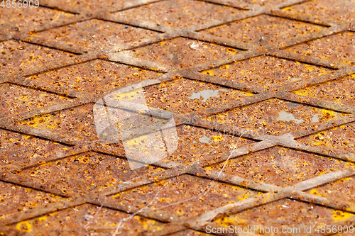 Image of Rusty metal, close-up