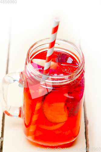 Image of fresh fruit punch drink