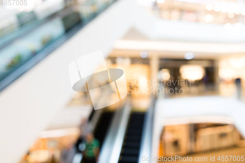 Image of Store blur background with bokeh