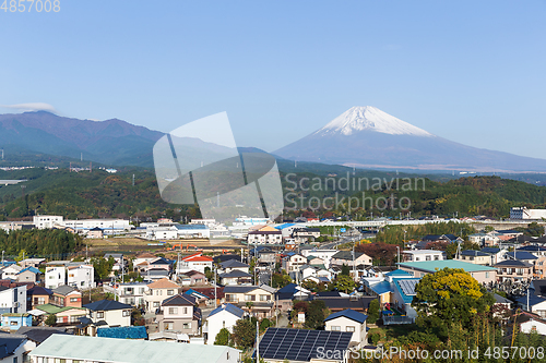 Image of Mountain Fuji in Shizuoka city