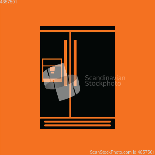 Image of Wide refrigerator icon