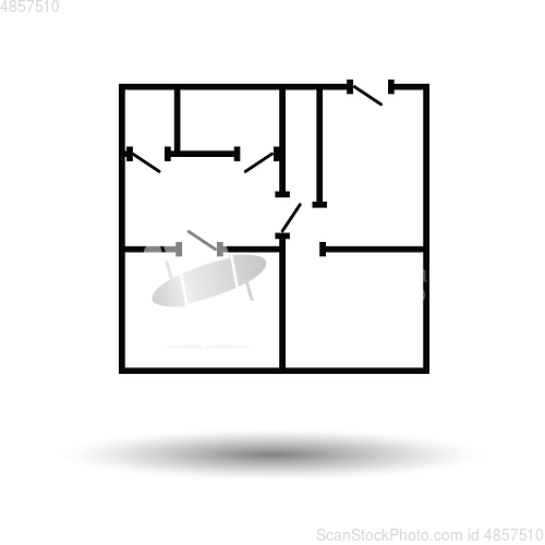 Image of Icon of apartment plan