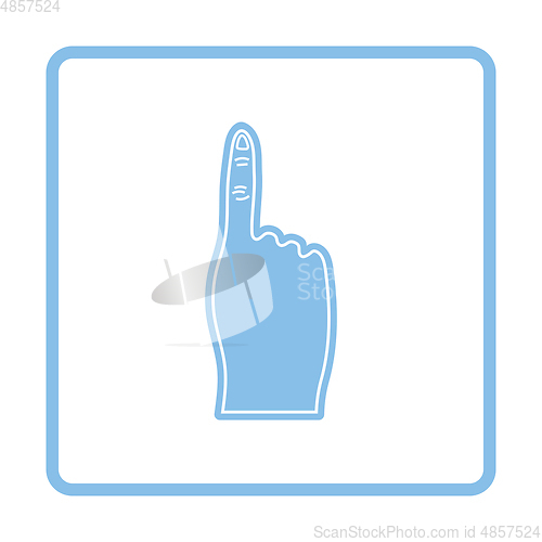 Image of Fans foam finger icon