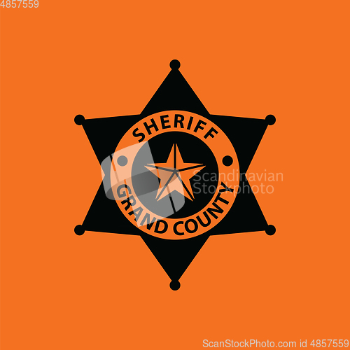 Image of Sheriff badge icon