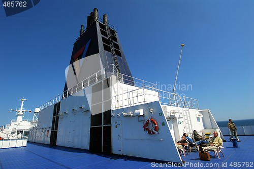 Image of A ferryboat in Trelleborg port