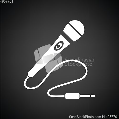 Image of Karaoke microphone  icon