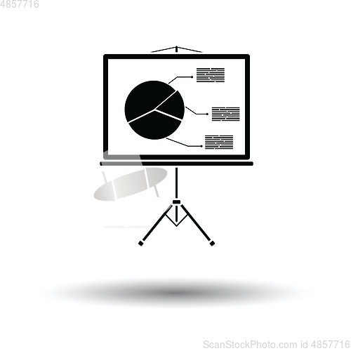 Image of Presentation stand icon