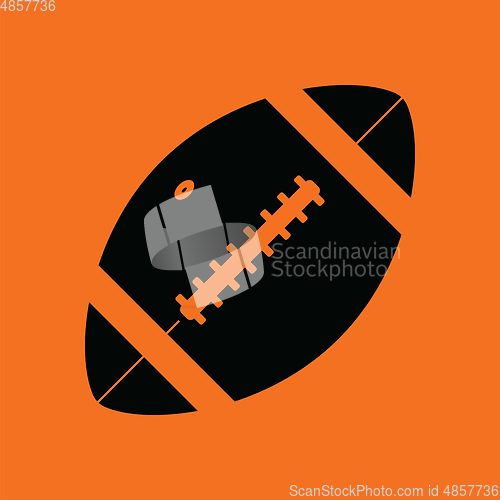Image of American football ball icon