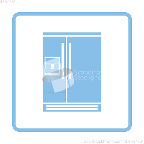 Image of Wide refrigerator icon