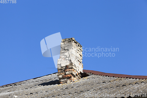 Image of Old brick chimneys