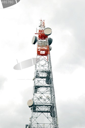 Image of Transmitter tower in Pilsen