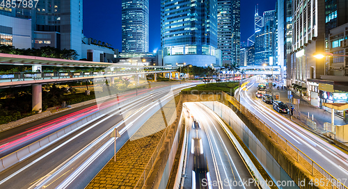 Image of Hong Kong at night