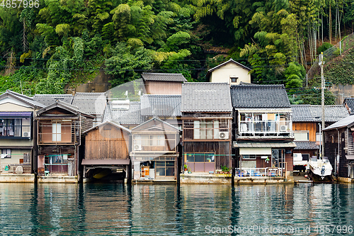 Image of Japanese old town, Ine-cho in Kyoto of Japan 