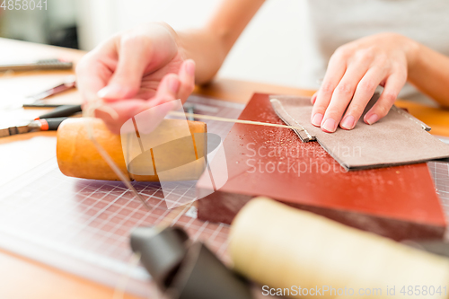 Image of Handmade leather